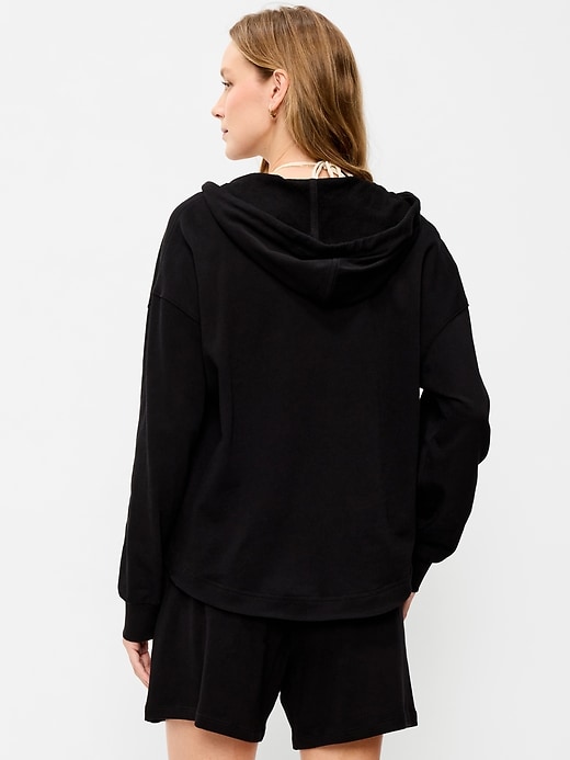 Image number 2 showing, Oversized Tunic Beach Hoodie