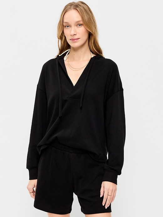 Image number 1 showing, Oversized Tunic Beach Hoodie