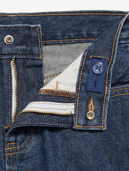 Image number 3 showing, Knee Length Baggy Jean Shorts for Boys