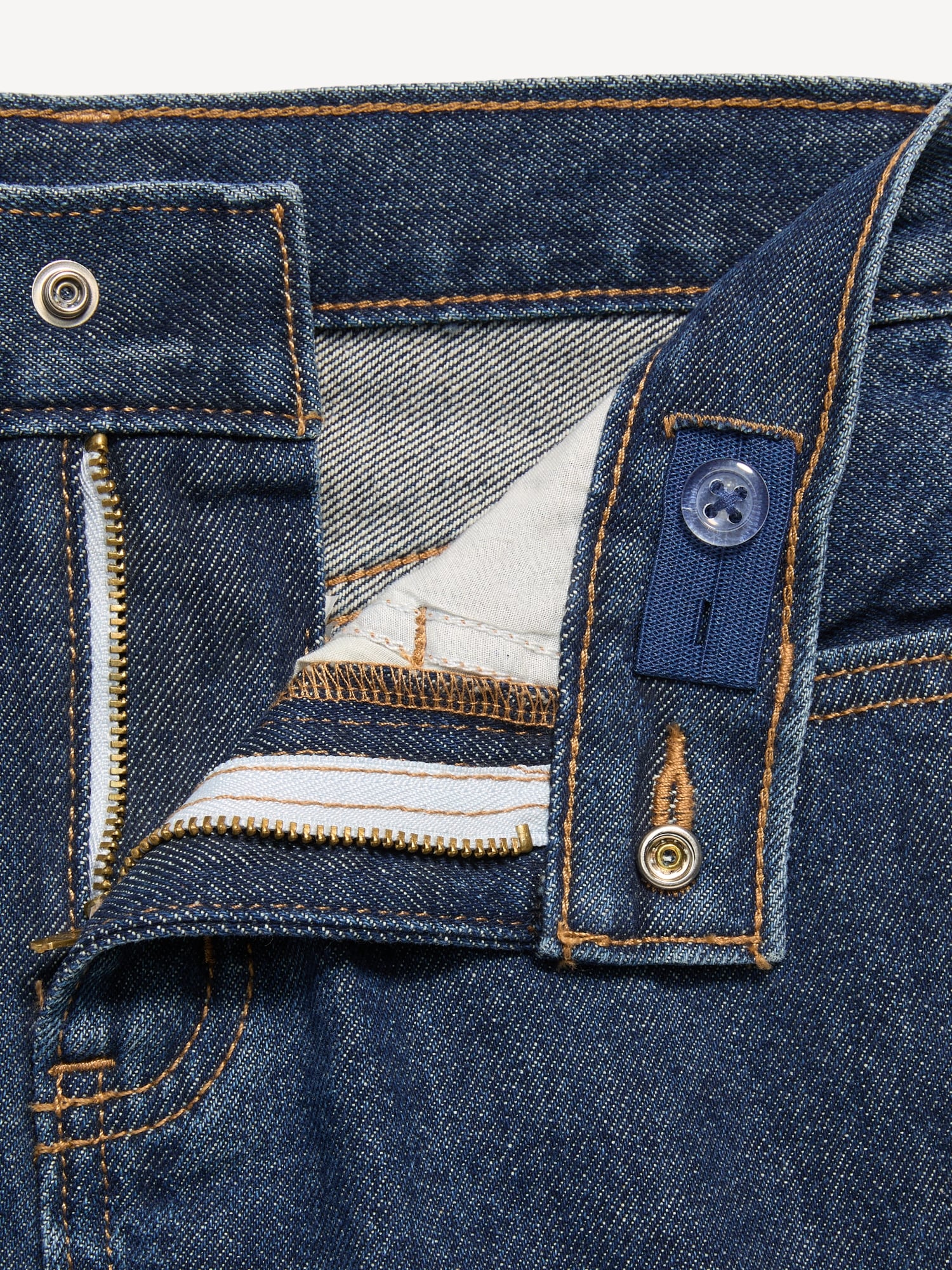 Knee Length Baggy Jean Shorts for Boys