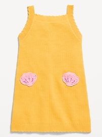 Image number 1 showing, Sleeveless Sweater-Knit Embroidered Dress for Toddler Girls