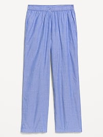 Image number 3 showing, Baggy Poplin Boxer Pajama Pants