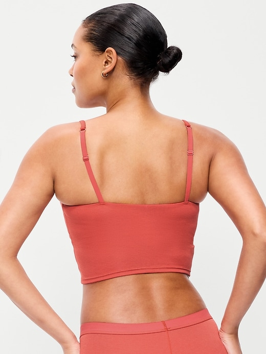 Image number 2 showing, Rib-Knit Brami Top