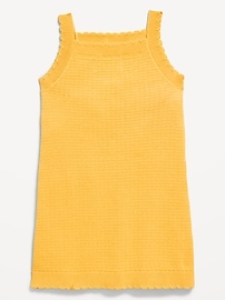 Image number 2 showing, Sleeveless Sweater-Knit Embroidered Dress for Toddler Girls