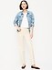 High-Waisted Pixie Straight Pants - image 2