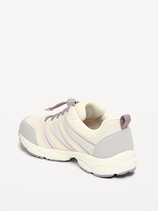 Image number 4 showing, Toggle Lace Sneakers for Girls