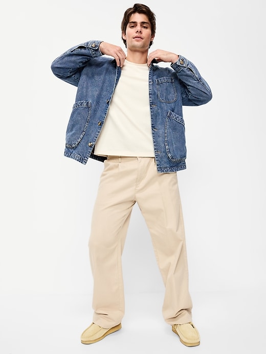Image number 3 showing, Loose Jean Workwear Jacket