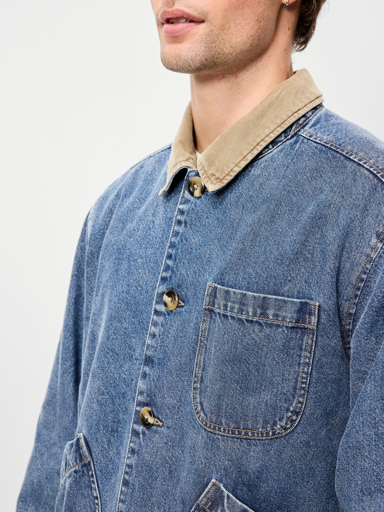 Loose Jean Workwear Jacket