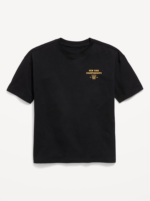 Image number 1 showing, Oversized Short-Sleeve Graphic T-Shirt for Boys