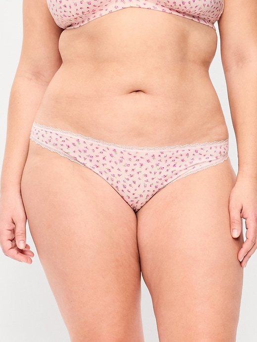 Image number 7 showing, Mid-Rise Everday Cotton Thong