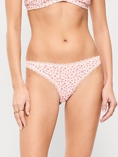 Mid-Rise Everday Cotton Thong