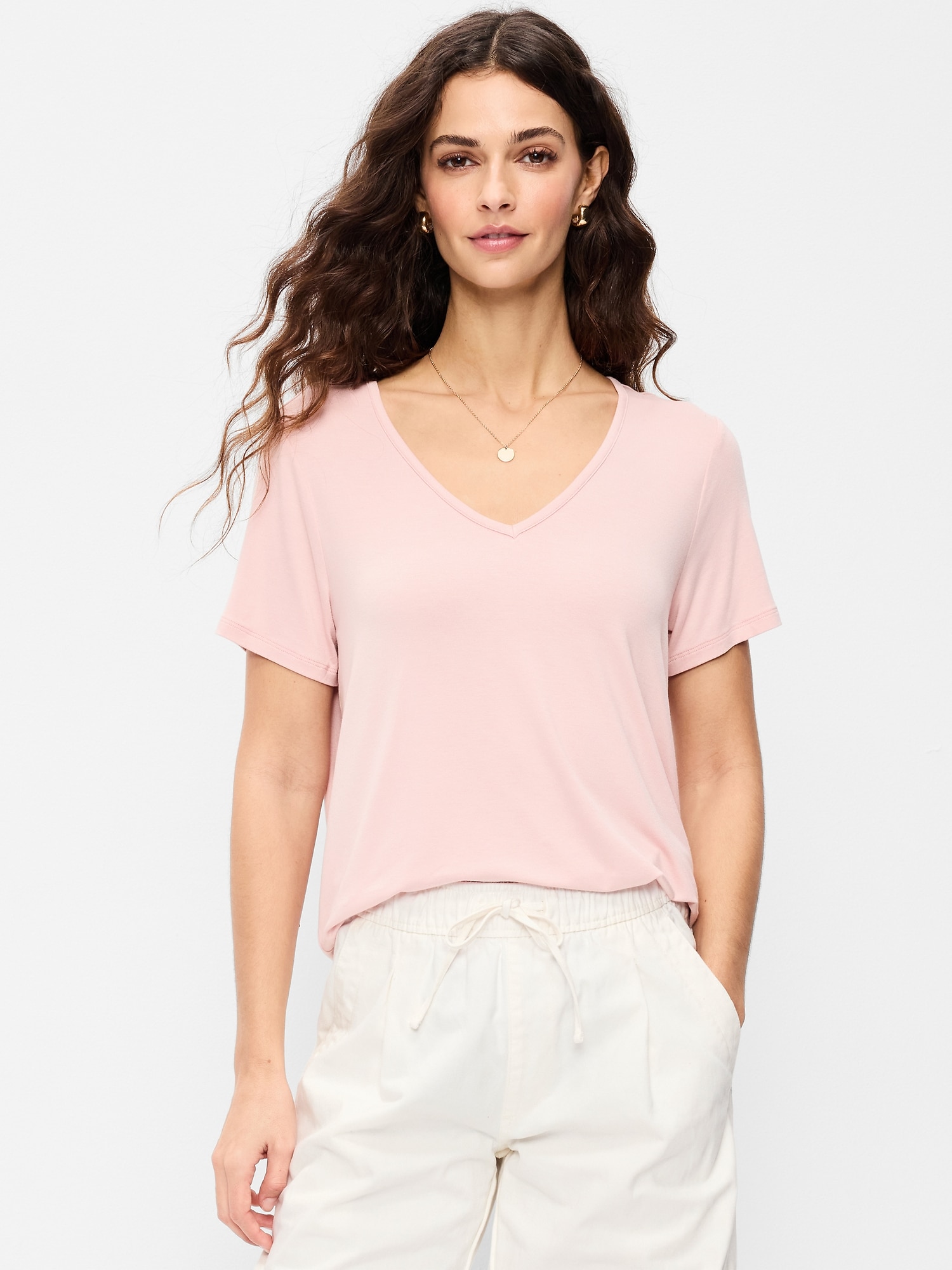 Luxe V-Neck T-Shirt