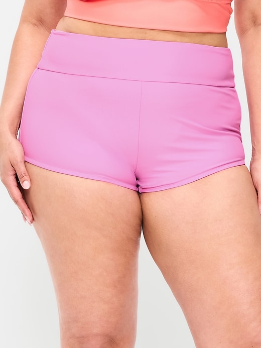 Image number 7 showing, High-Waisted Retro Swim Bottoms