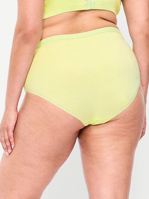 Image number 5 showing, High-Waisted Everyday Brief Cotton Underwear