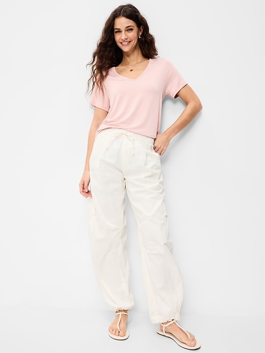 Image number 3 showing, Luxe V-Neck T-Shirt