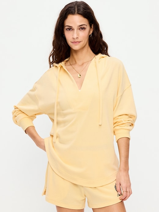 Image number 1 showing, Oversized Tunic Beach Hoodie