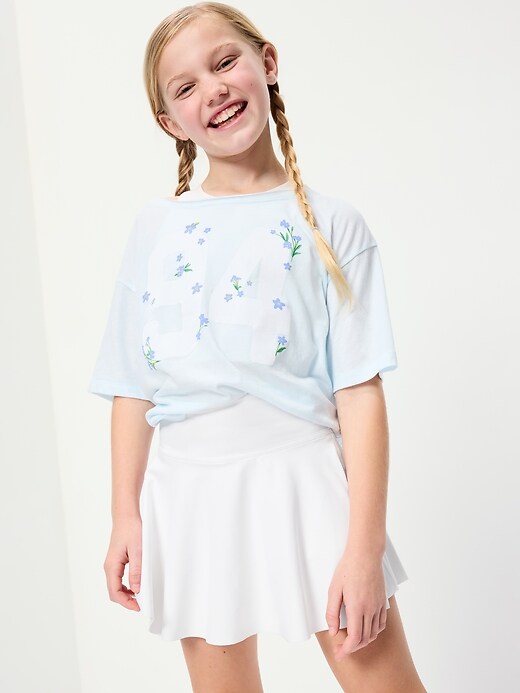 Image number 3 showing, High-Waisted PowerSoft Skort for Girls