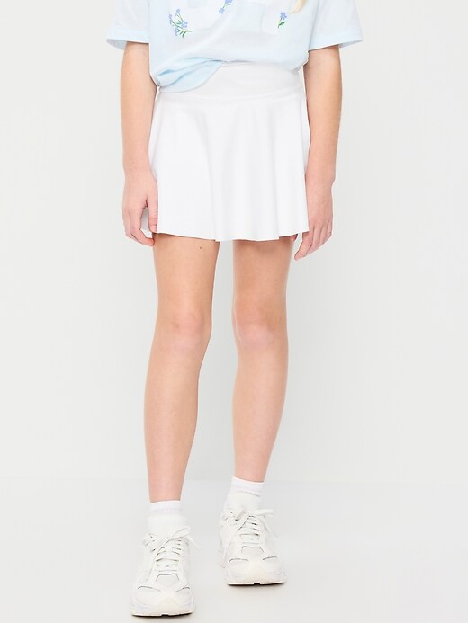 Image number 1 showing, High-Waisted PowerSoft Skort for Girls