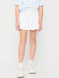 Image number 1 showing, High-Waisted PowerSoft Skort for Girls