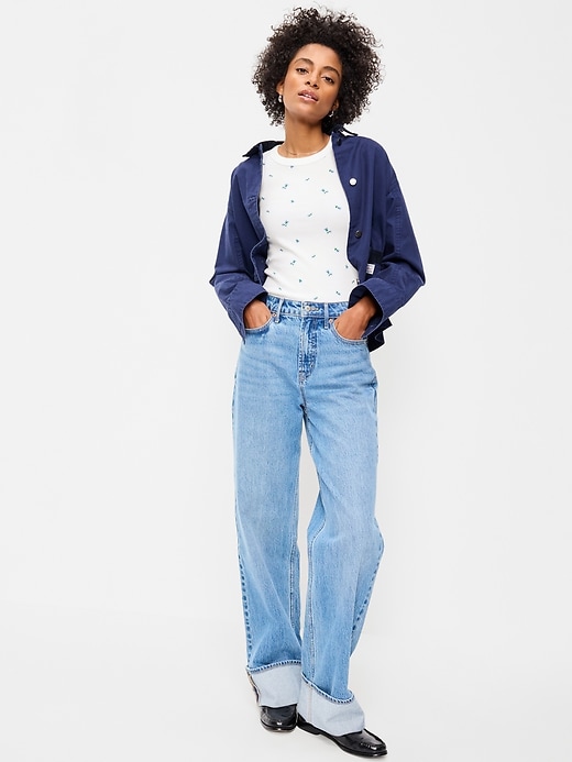 Image number 3 showing, Snug Crop T-Shirt