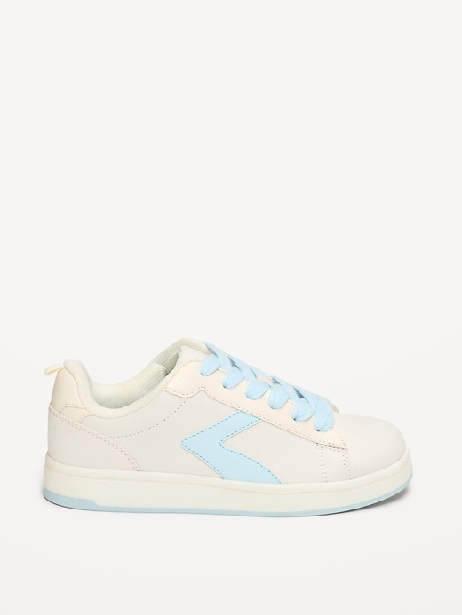 Image number 3 showing, Faux-Suede Lace-Up Sneakers for Girls