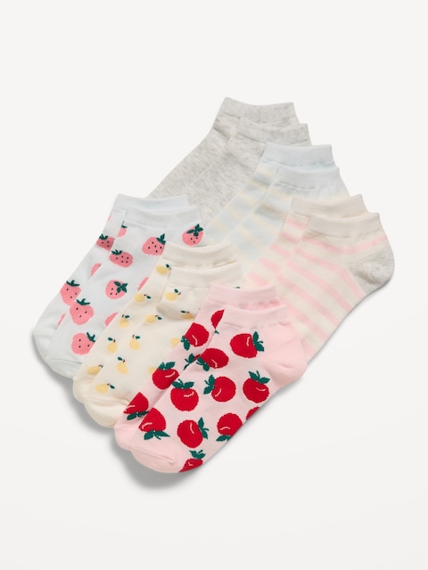 Ankle Socks 6-Pack for Girls