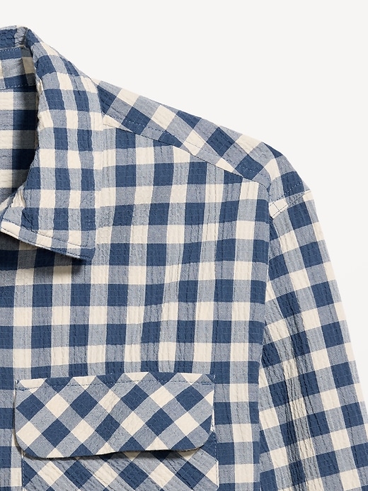 Image number 5 showing, Loose Fit Cropped Shirt