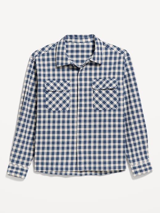 Image number 4 showing, Loose Fit Cropped Shirt