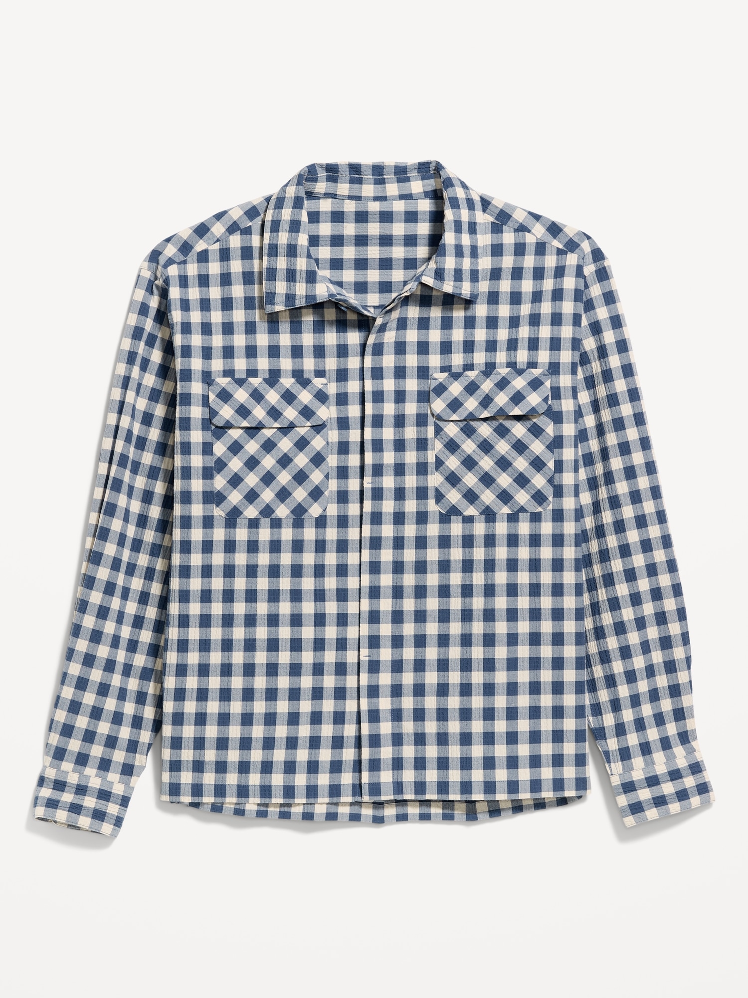 Loose Fit Cropped Shirt