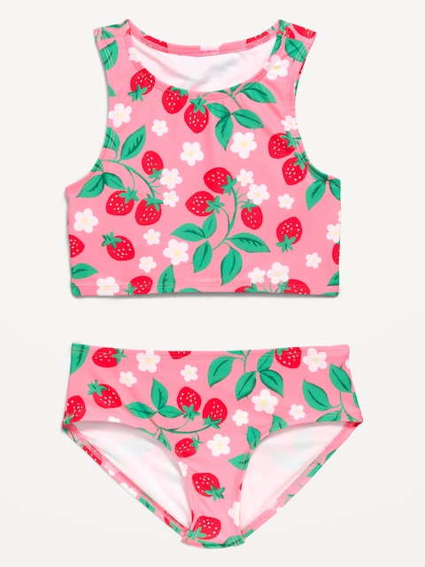 Printed Tankini Swim Set for Girls