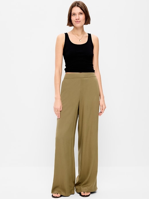Pantalon Old Navy Fille/Femme Taille 2 Blanc - Coton Occasion Très Bon État