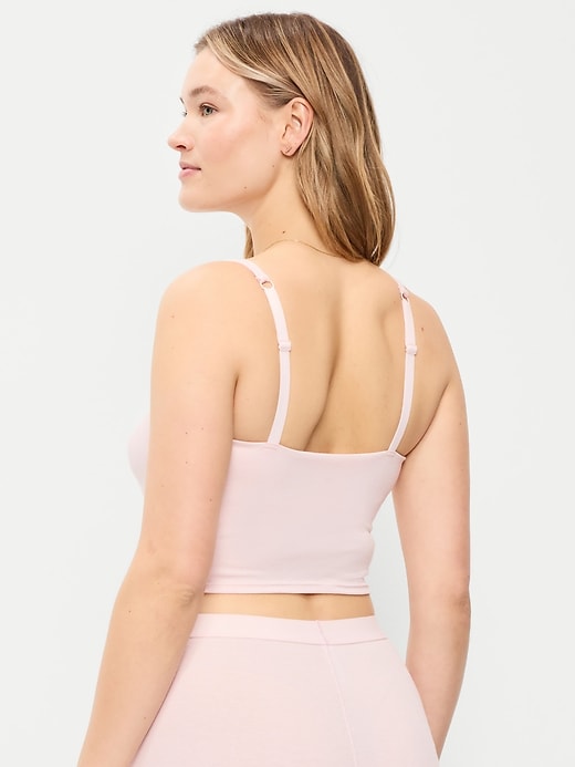 Image number 6 showing, Rib-Knit Brami Top