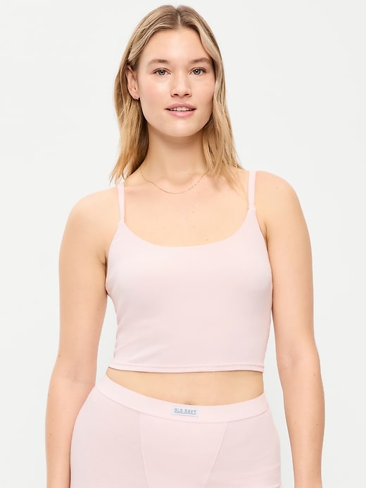 Image number 5 showing, Rib-Knit Brami Top