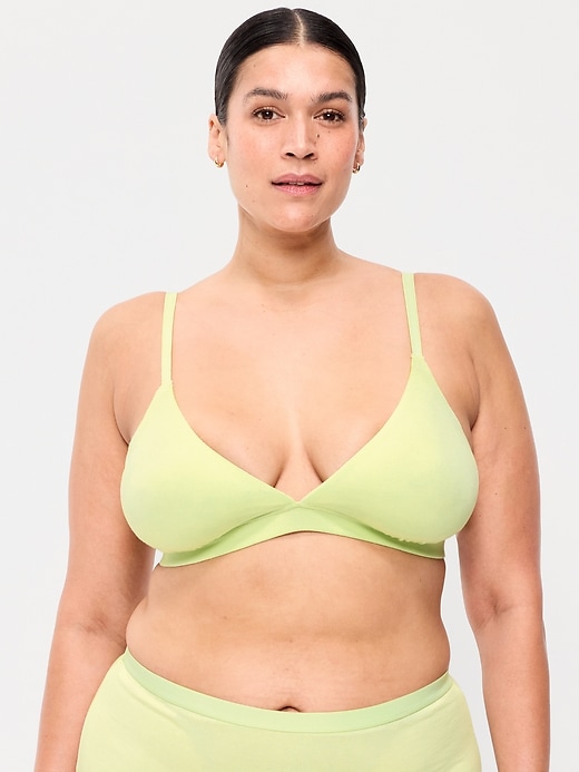 Image number 4 showing, Everyday Cotton Triangle Bralette