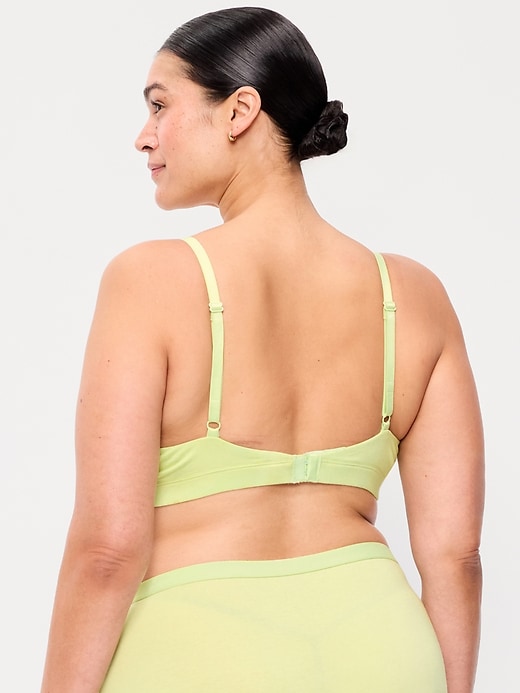 Image number 5 showing, Everyday Cotton Triangle Bralette