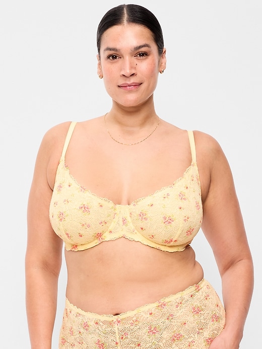 Image number 7 showing, Lace Balconette Bra