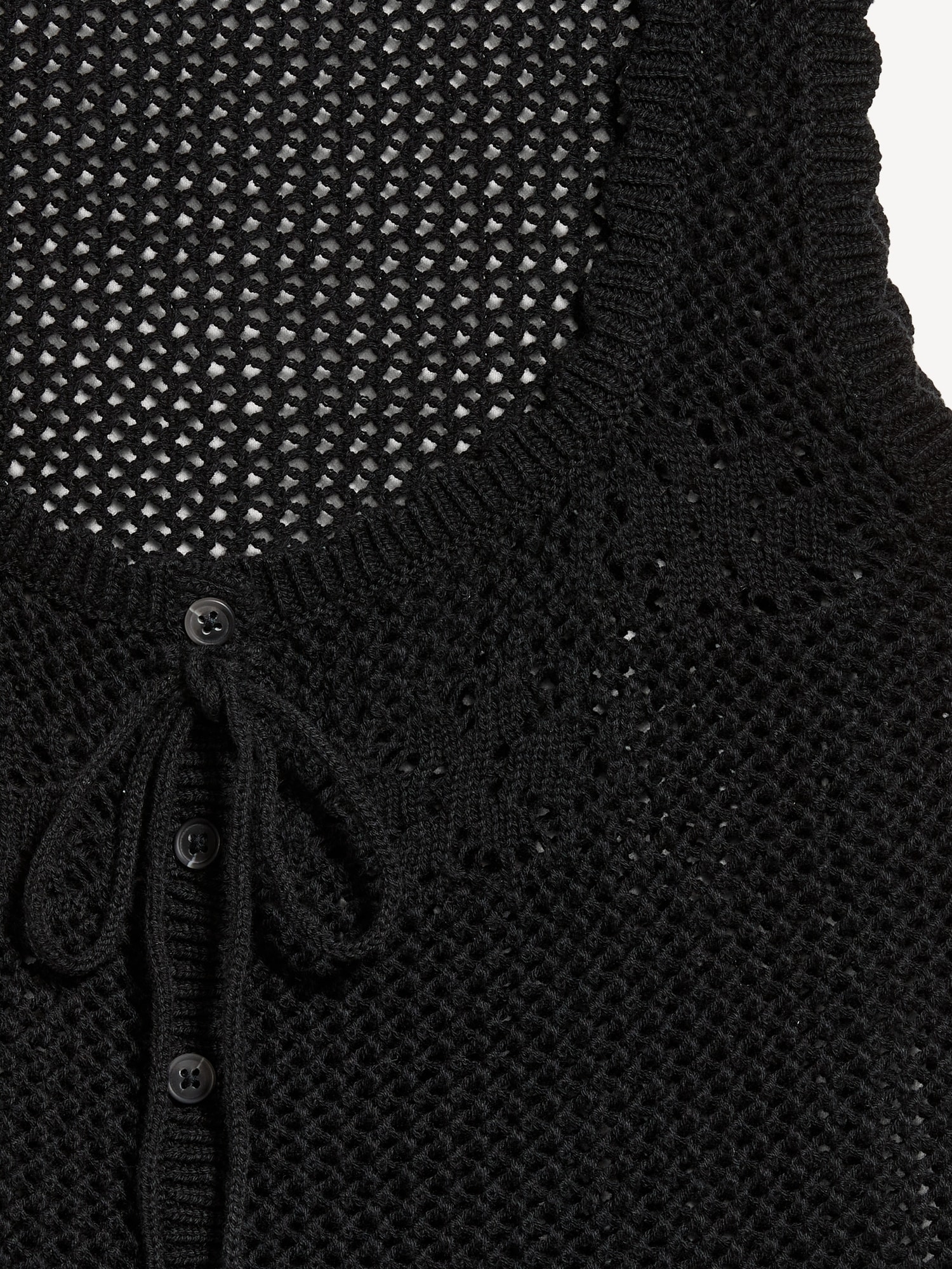 Sleeveless Seaside Cotton Crochet Tank Top