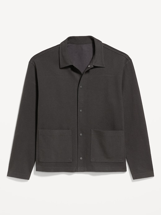 Image number 4 showing, Cropped Loose Utility Shacket