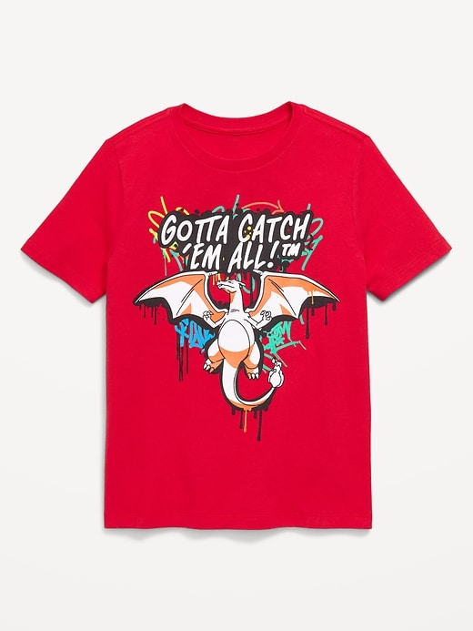 Image number 1 showing, Pokémon™ Gender-Neutral Graphic T-Shirt for Kids