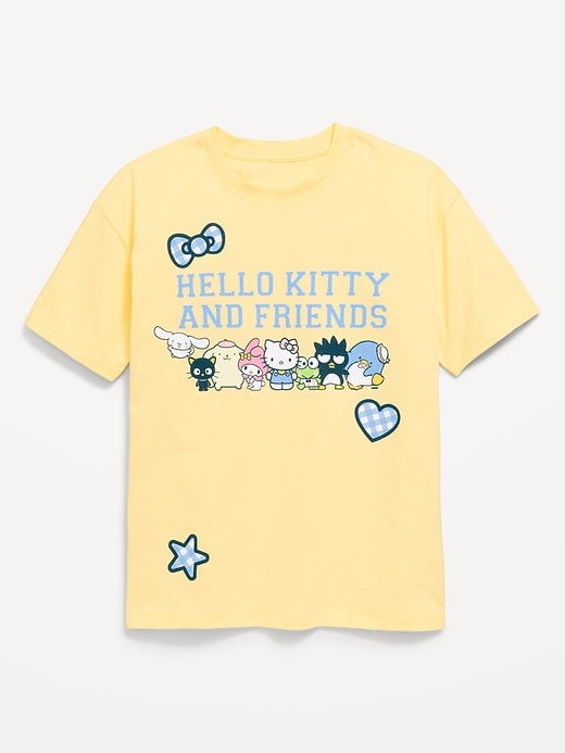 Image number 2 showing, Hello Kitty® Oversized Graphic T-Shirt for Girls