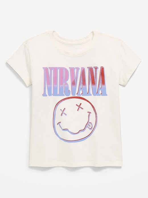 Image number 1 showing, Nirvana™ Graphic T-Shirt for Girls