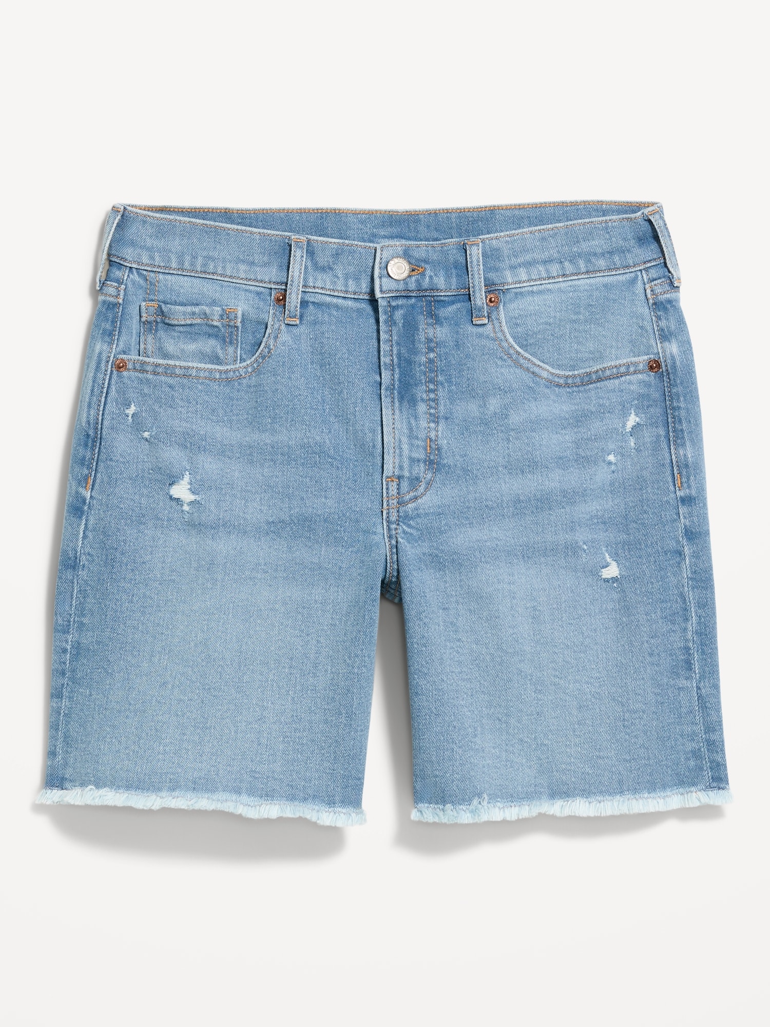 High-Waisted OG Jean Cut-Off Shorts - 7-inch inseam