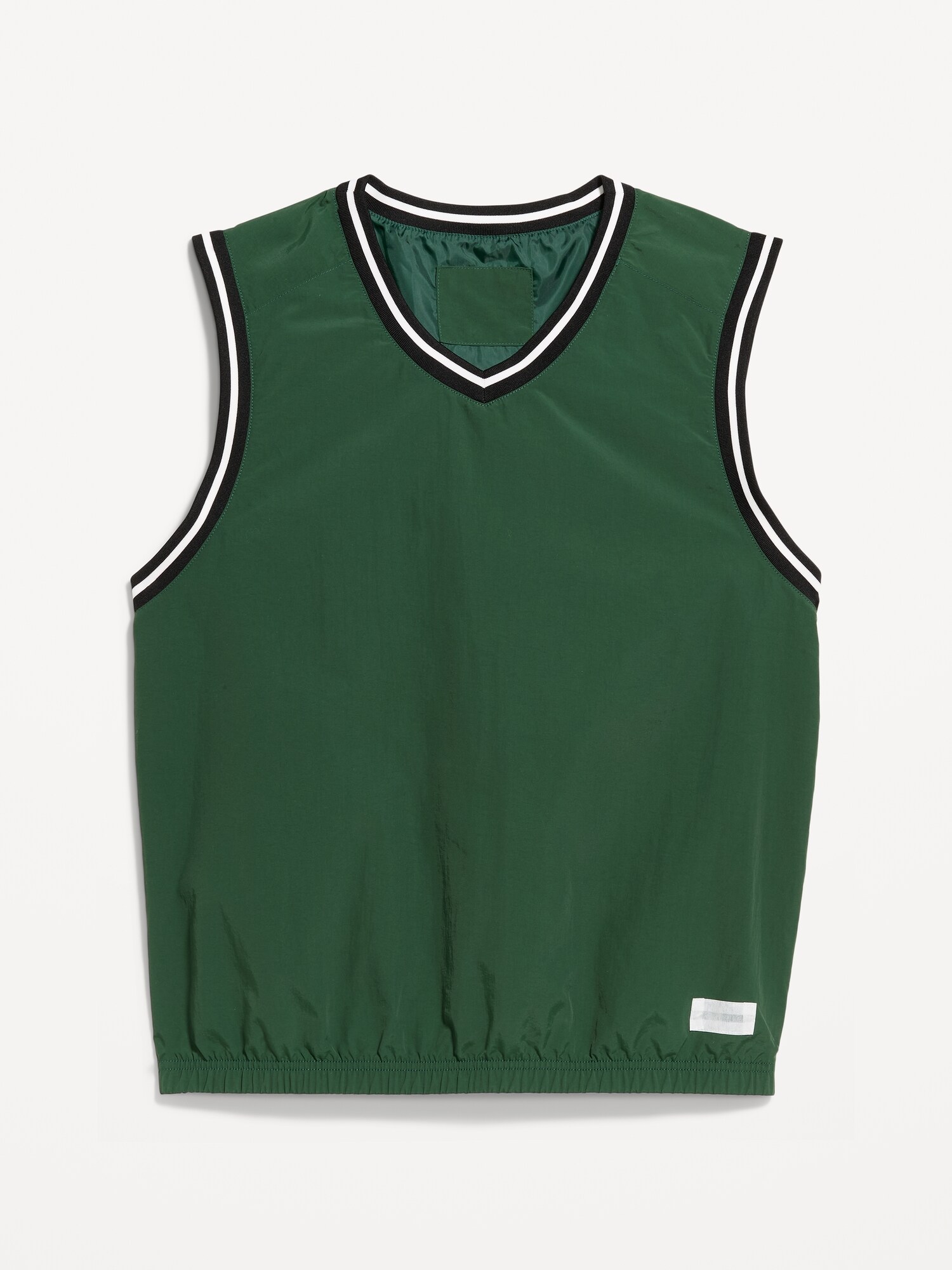 Мужской жилет Old Navy Loose Golf Vest, цвет: Field Of Greens — фото 4