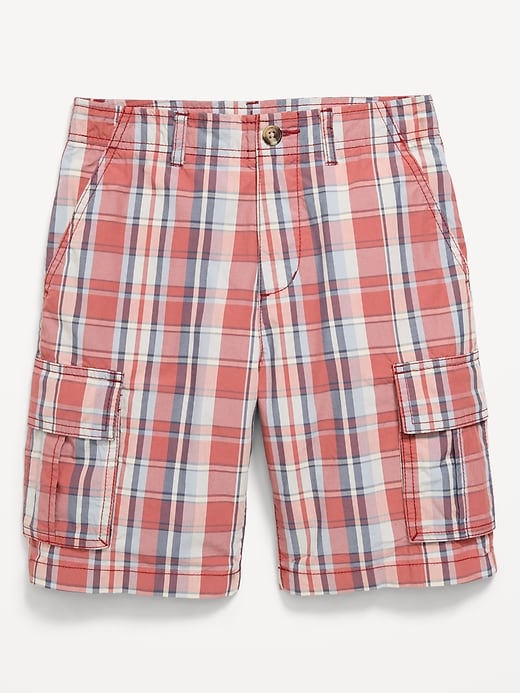 Image number 4 showing, Knee Length Baggy Ripstop Cargo Shorts for Boys