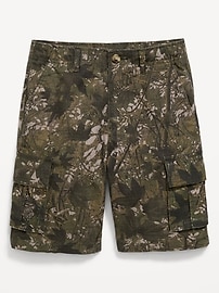 Image number 4 showing, Knee Length Baggy Ripstop Cargo Shorts for Boys
