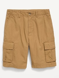Image number 4 showing, Knee Length Baggy Ripstop Cargo Shorts for Boys
