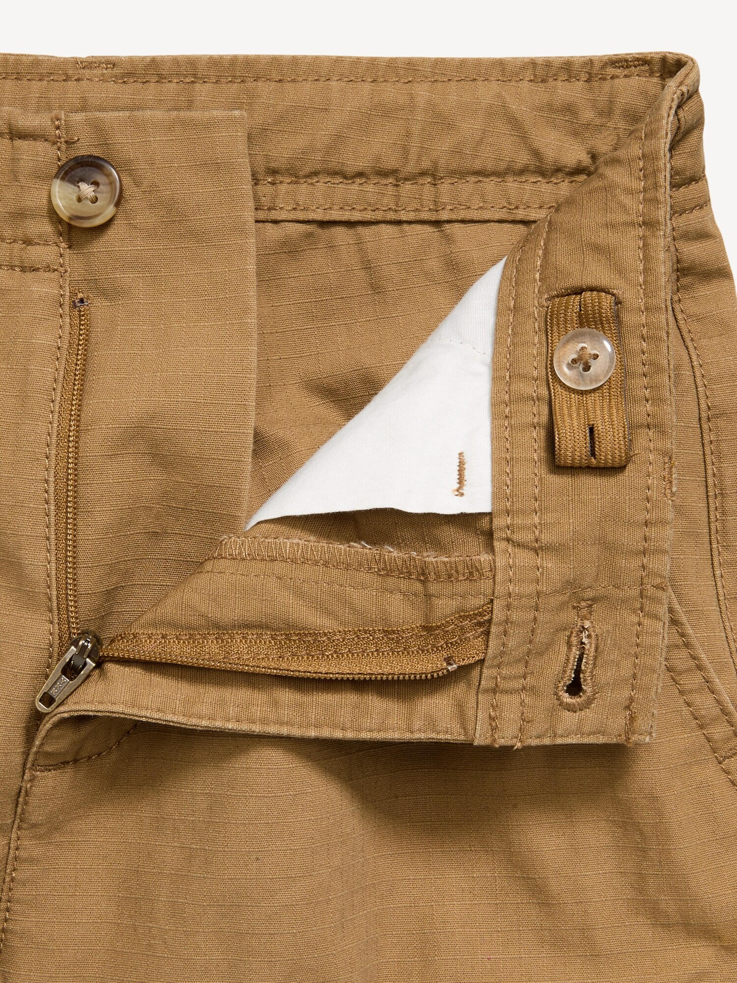 Шорты Old Navy Knee Length Baggy Ripstop Cargo Shorts для мальчиков, цвет: Doe A Deer — фото 5