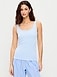 First-Layer Ribbed Scoop-Neck Tank Top - image 2