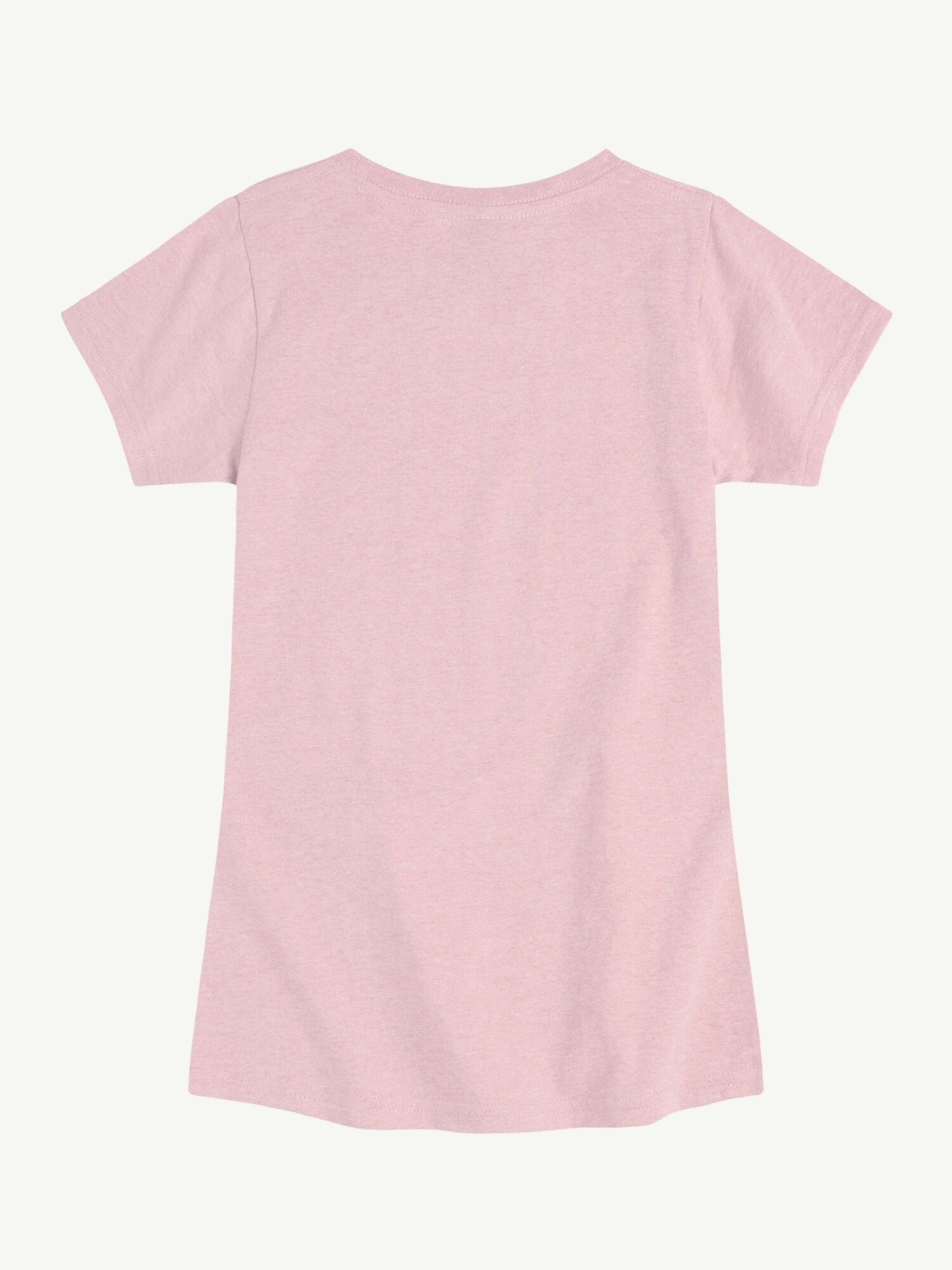 Детская футболка Old Navy Peanuts Galentines Girls Club с принтом для малышей, цвет: Меланжевый розовый — фото 3