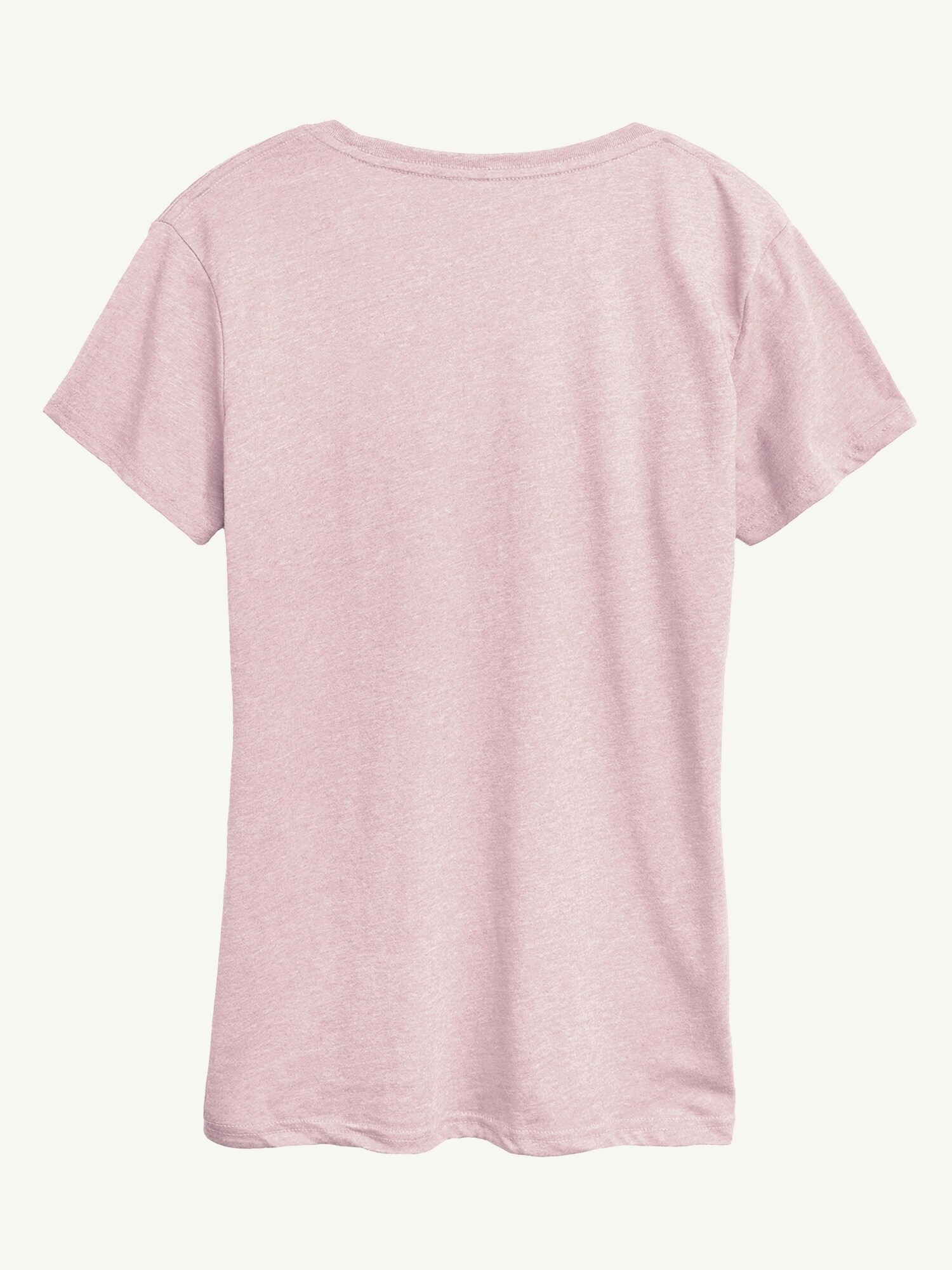 Женская футболка Old Navy Peanuts Galentines Girls Club Short Sleeve Graphic, цвет: Меланжевый розовый — фото 3